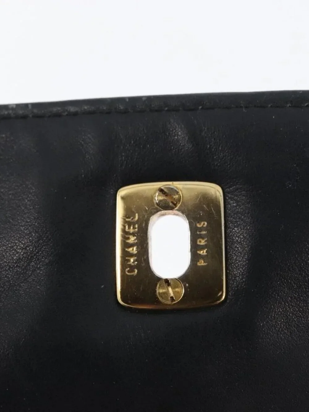 CHANEL brand	chanel color	black